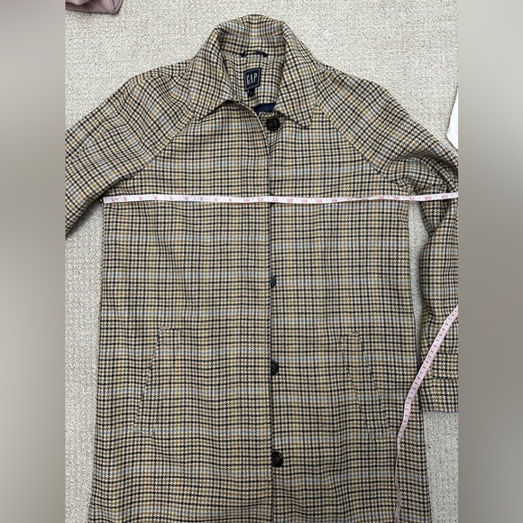 Gap houndstooth spring trench coat. - Picture 5 of 9